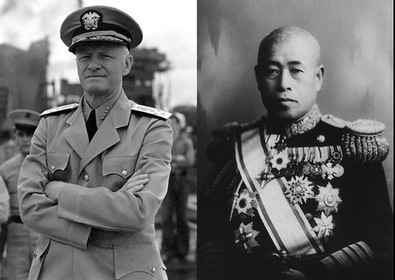 Admirals Nimitz and Yamamoto